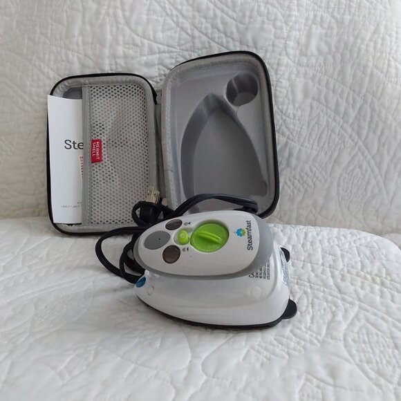 Steamfast SF-720 Mini Travel Steam Iron with Hermitshell Hard Travel Case - Picture 5 of 11